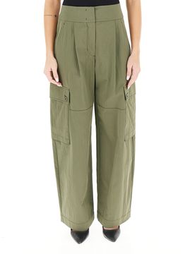 Pantalone cargo VERDE OLIVA 42