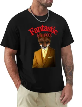 Fantastic Mr fox classic T-Shirt Vintage Print Crew Neck Tee - Aliexpress - FashionsVida