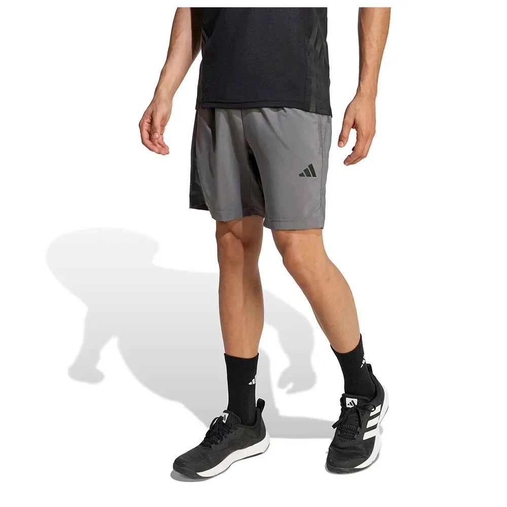 Short Workout Essentials Base Woven 5´´ Grey Five S - Adidas - FashionsVida