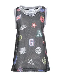 Gaëlle Paris Camiseta de tirantes Mujer Negro 36 Mujer