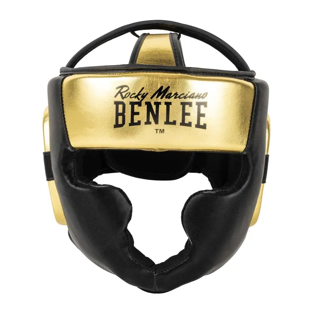 Protège-tête Blance Black / Gold 55-65 cm - Benlee - FashionsVida