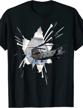 Chinook Helicopter Pilot Men T-Shirt CH 47 Army Helicopter Shirt Short Sleeve Casual 100% Cotton O-Neck Summer Shirt - Aliexpress - FashionsVida