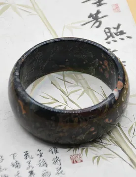 Natural Plum Blossom Jade Bracelet Wide Edition Women's Style Chinese Wind Tire Jade Bracelet Rwbuy Brand Jewelry - Aliexpress - FashionsVida