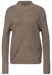 Cosy structure sweater female