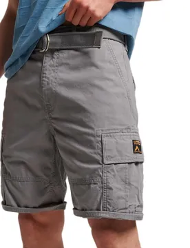 Pantaloni Corti Cargo Vintage Heavy Naval Grey 30
