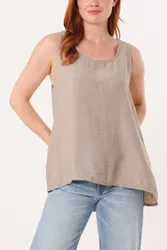 Sleeveless Top - S/M / MOCHA - female