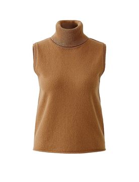 OUÍ Rollkragenpullover camel 42 damen
