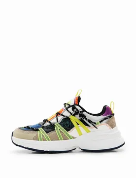 Baskets running trekking MATERIAL FINISHES 37 female - Desigual - FashionsVida
