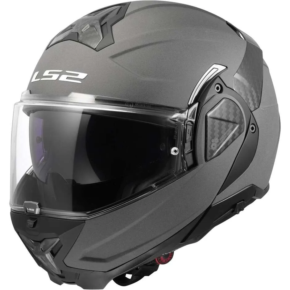 Casco Moto Modulare P/J FF910 ADVANT II SOLID Concrete taglia XL - LS2 - FashionsVida