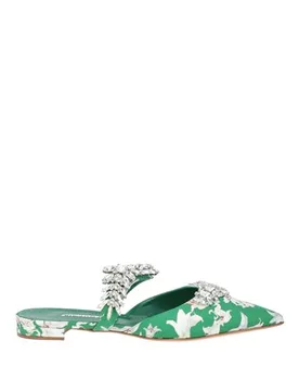 Mules & Zuecos Mujer Verde 36,38 Mujer - Manolo Blahnik - FashionsVida