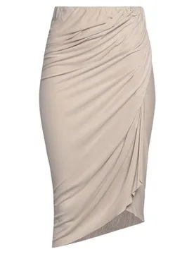 Falda midi Mujer Gris perla 34,36 Mujer - Rick Owens Lilies - FashionsVida