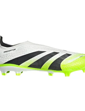 Chaussures De Football Predator League Laceless Fg/mg Ftwr White / Core Black / Lucid Lemon EU 46 - Adidas - FashionsVida