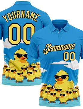 Women For Men Personalized Duck Pattern Polo Shirt 3D Print Golf Shirts Custom Your Name, Number, Team Name - Aliexpress - FashionsVida