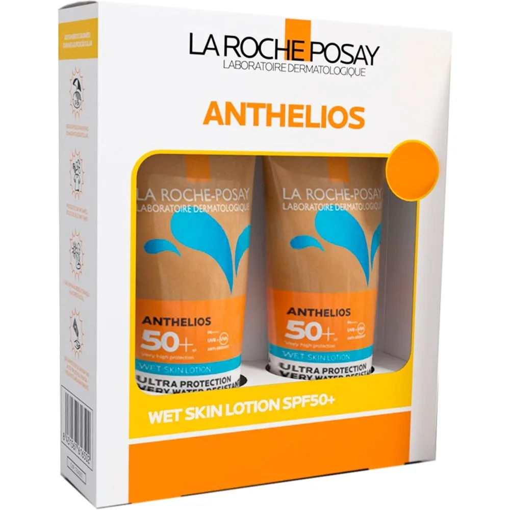 Protector Solar Duplo Anthelios Wet Skin Spf50+ - La Roche Posay - FashionsVida
