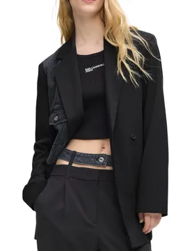 Damen Kostümjacken Schwarz 507683