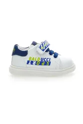 Sneakers casual primi passi 3301 Bianche e Blu 22