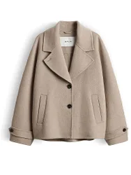 Giacca in lana HELAIA cammello 40
