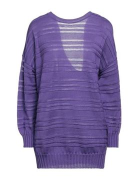 Pullover Damen Violett M Damen