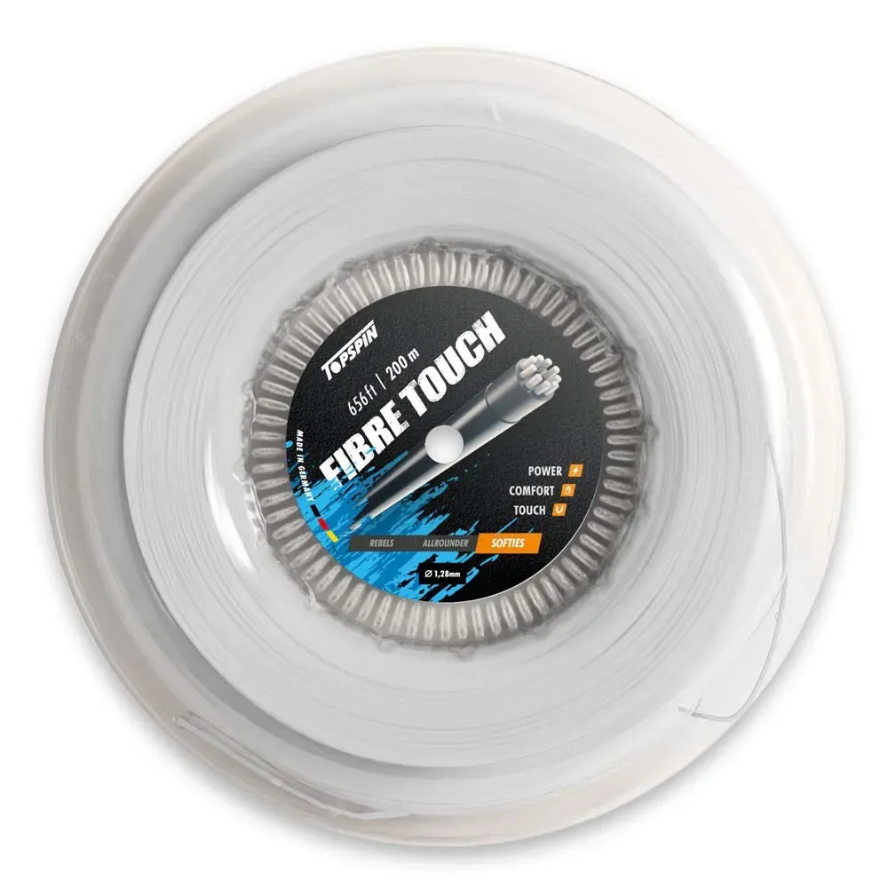 Fibre Touch 200m Tennis Reel String 1.28 mm - Topspin - FashionsVida