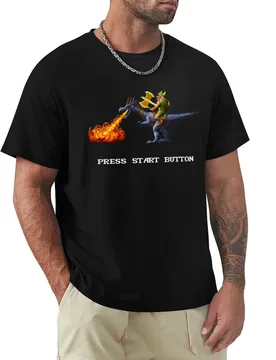 Golden Axe Pixel Style- Retro DOS game fan shirt #2 T-Shirt Work Utility Short Sleeve Shirt - Aliexpress - FashionsVida