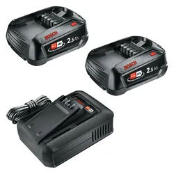 Diy Batterie 18v 2 Bat 2.5ah Black One Size