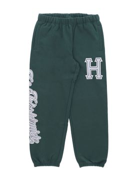 Pantalone Tuta Felpato Uomo Crackerjack Fleece Pant Forest Green