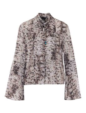 Camicetta Caracalla Beige E Nera