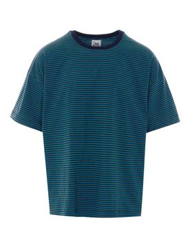 T-shirt a righe Boxy Paradise