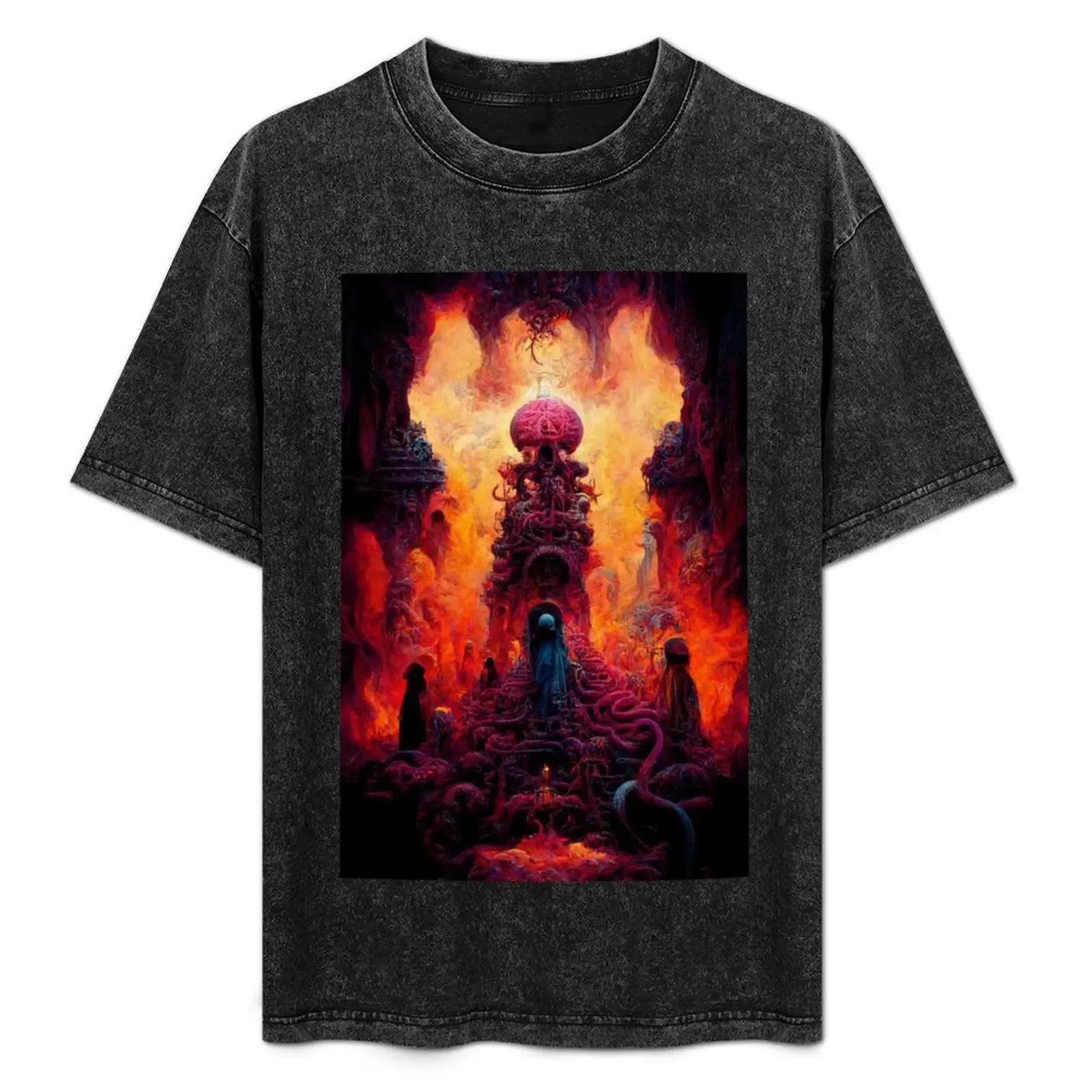 Throne of Hell T-Shirt Casual Basic Short Sleeve T-Shirt - Aliexpress - FashionsVida