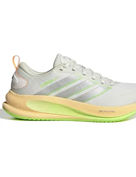Supernova Ease 2 Running Shoes White Tint / Silver Metallic / Signal Green UK 7 Men - Adidas - FashionsVida
