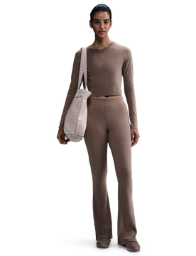 Chill Knit Damen Leggings - Beige - Größe 38 - Baumwoll-Jersey Beige 38