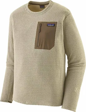 Trikot mit langen ärmeln M's R1 Air Crew Pelican für Herren Größe S Beige - Patagonia - FashionsVida