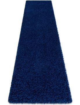 Teppiche Teppich, Läufer Soffi Shaggy 5cm Dunkelblau - 70x250 Cm 70x250 Cm