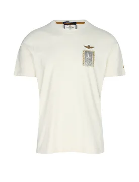 Camiseta crema L - Aeronautica Militare - FashionsVida