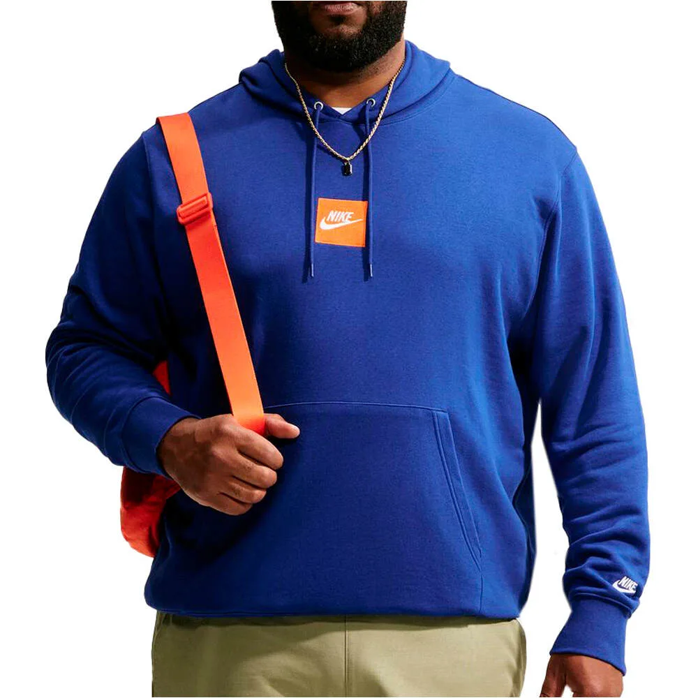 Nike club sudadera hombre Azul (M) - Nike - FashionsVida