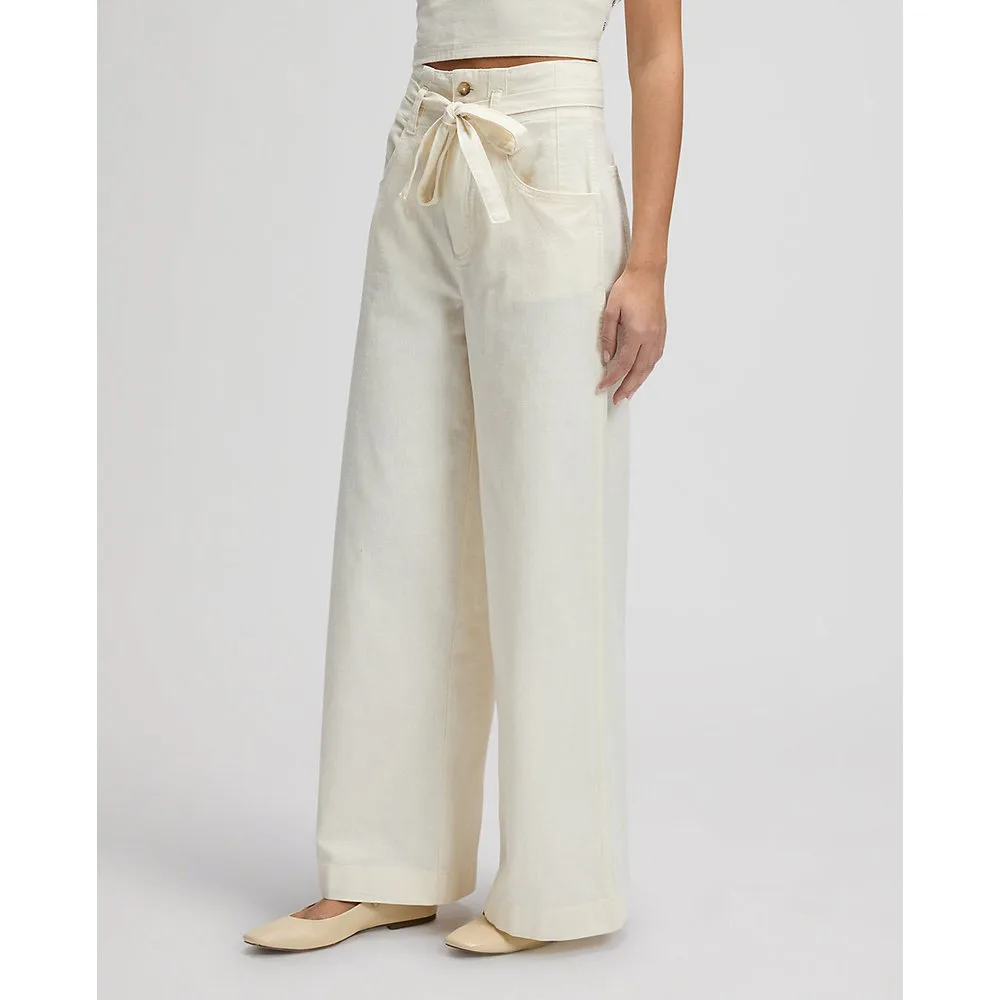 Pantalones de mujer ancho de corte palazzo - Lee - FashionsVida