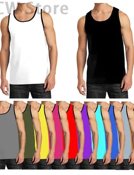 New Vest Fitness Muscle Men's Tops Light Breathable Adult Children's Sleeveless T-shirt Suitable For Parties, Beaches, Sports - Aliexpress - FashionsVida
