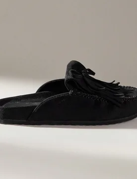 Zapatos de mujer de moda con plataforma, lazo con flecos, zapatillas cómodas para uso diario - Shein - FashionsVida