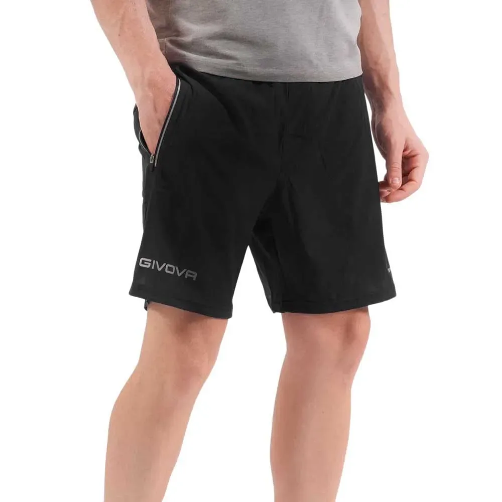 Givova Short Top Black L Homme - Givova - FashionsVida