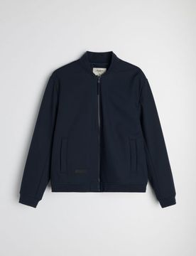 Giacca bomber softshell - blu scuro