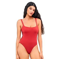 Gisela Maillot De Bain Square Neck