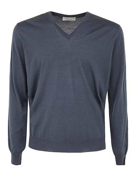 Maglione con scollo a V