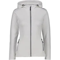 Woman jacket fix hood Sudaderas Montaña Mujer Blanco (36)