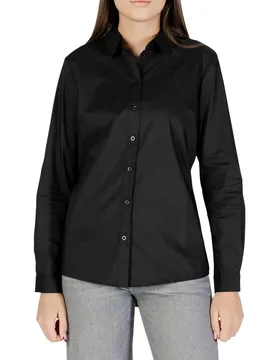 Damen Hemd Schwarz 494532