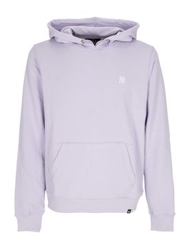 Felpa Leggera Cappuccio Uomo Mlb Lc Emb Helix Base Runner Hoodie Neyyan Light Iris