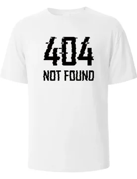 Not Found Print T-Shirt Summer Tees For Men Women 100% Cotton O-neck Oversize Casual Short sleeved Tops - Aliexpress - FashionsVida