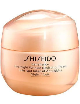Benefiance Overnight Wrinkle Resisting Cream - Shiseido - FashionsVida