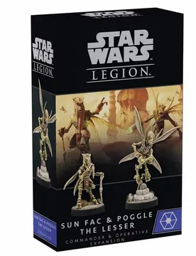 Star Wars Legion: Sun Fac & Poggle the Lesser Commander Expansion - Atomic Mass Games - FashionsVida