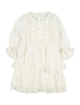 Vestido para niña Chica Marfil 4,5,6,8 Chica - Self-Portrait - FashionsVida