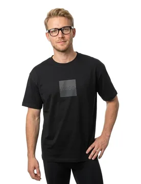 Hugo T-shirt à Manches Courtes Dusplit 10266462 01 Black XL - Hugo Boss - FashionsVida